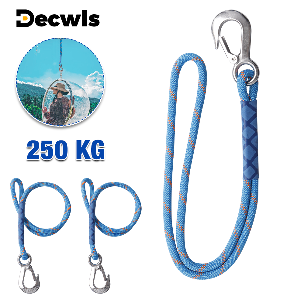 60 cm Swing Hanging Rope, Professional Stainless Steel Hook And Loop, Home Hammo