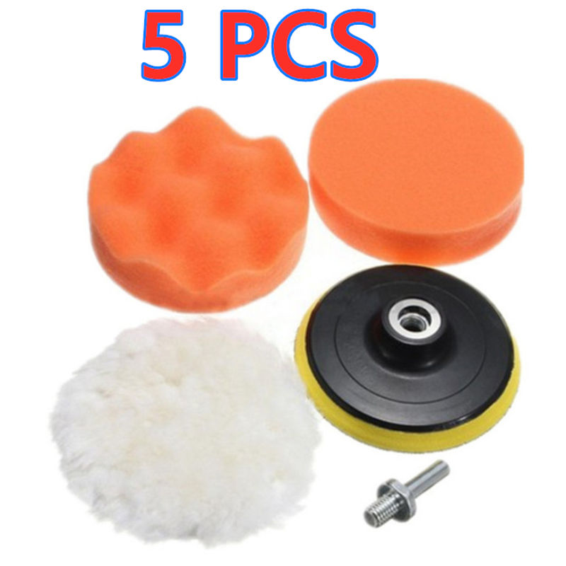 Thumbnail: Car Polishing Sponge Pads Kit Foam Pad Buffer Kit Polishing Machine Wax Pads for