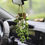 Thumbnail: NEW Cute Potted Plants Crochet Car Basket,Hanging Plant Crochet for Car Decor,Ca