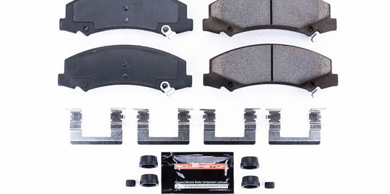 Power Stop Front Z23 Evolution Carbon-Fiber Ceramic Brake Pads Z23-1159