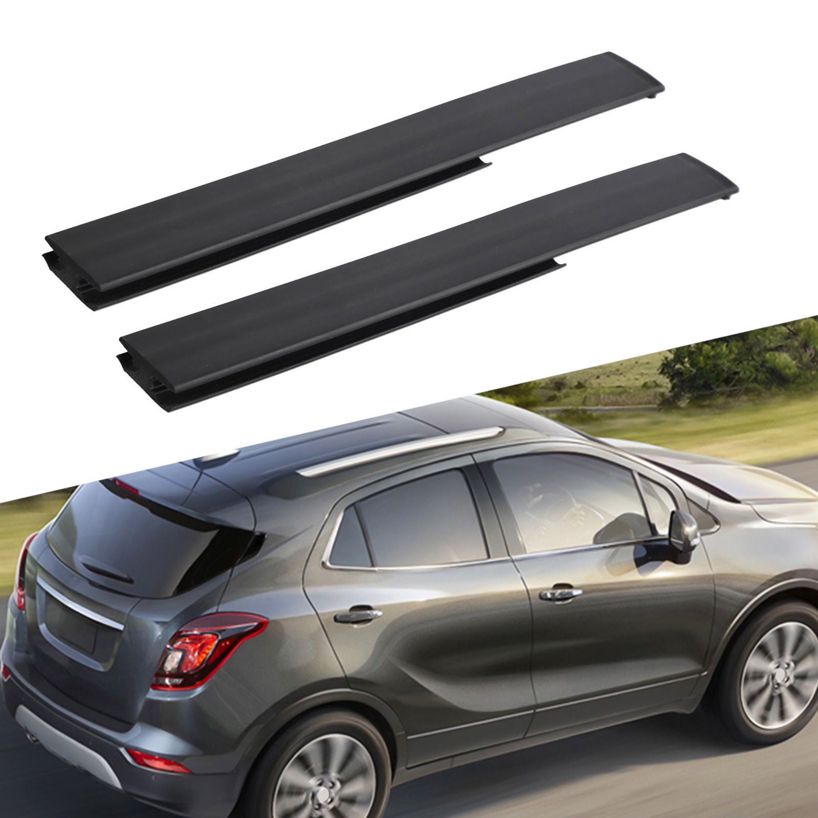 Car Front Roof Exterior Trim-Drip Molding Cover Plate Roof Rail Rack Moulding Cl