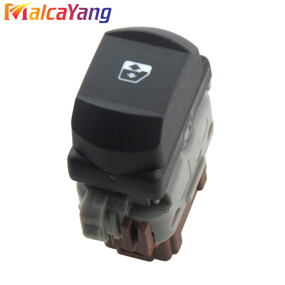 Car Window Lifter Single Switch Passenger Button Auto Parts For Renault Clio III