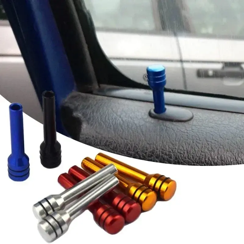 Car Alloy Door Lock Pins Lock Pin Screw Knob for Volkswagen VW Polo Golf 3 Beetl