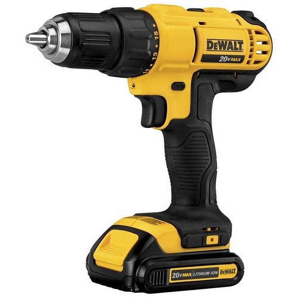 Thumbnail: DEWALT 20V MAX Cordless Drill Combo Kit, 2-Tool (DCK240C2)