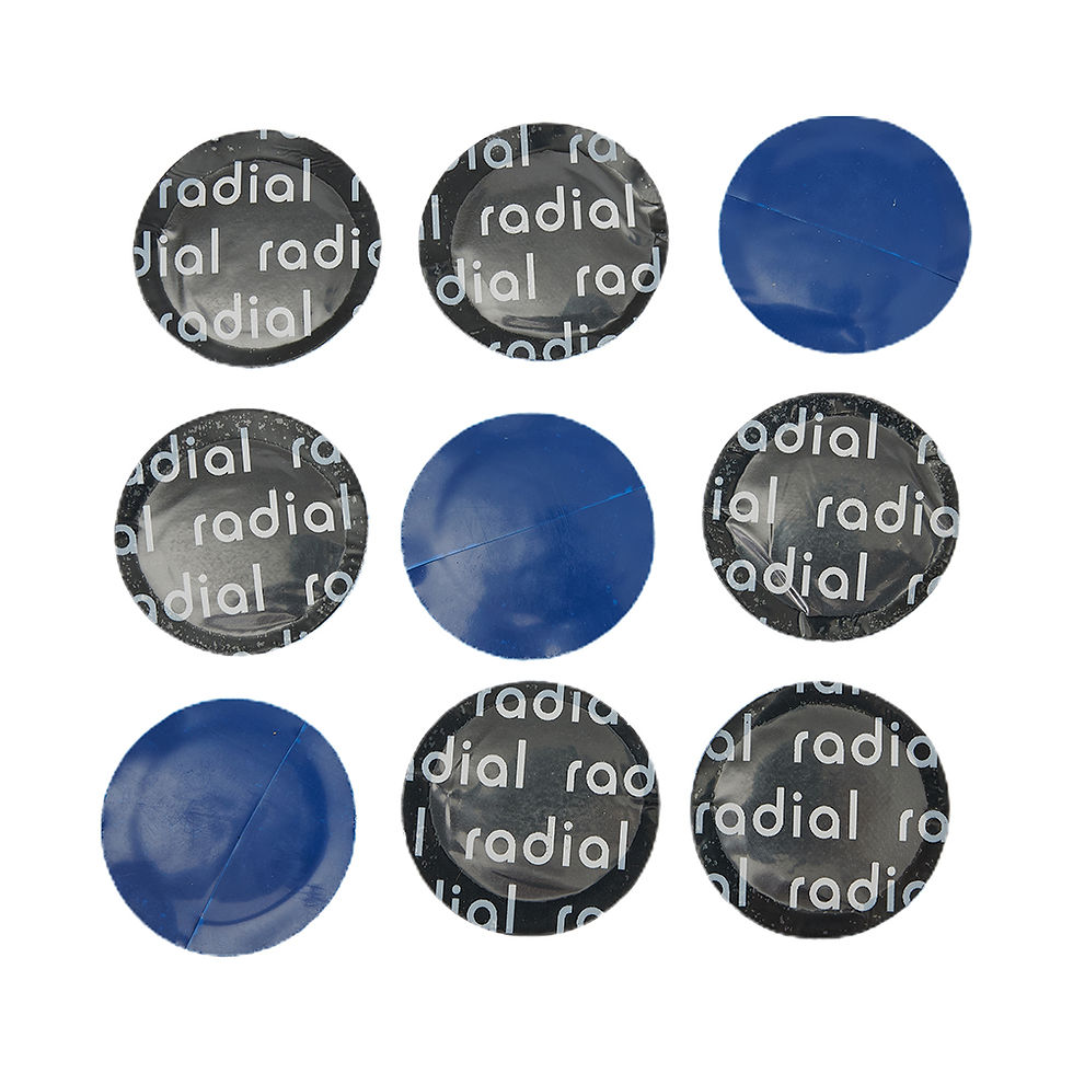 Thumbnail: 50PCS 32mm Car Cold Tire Patches Rubber Wired Tyre Bicycle Bike Puncture Patch R