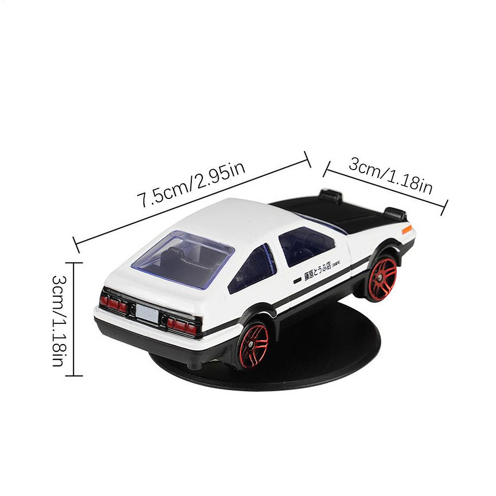 Thumbnail: AE86 Drift Rotating Auto Turning Gyroscope Alloy Car Model Interior Center Conso