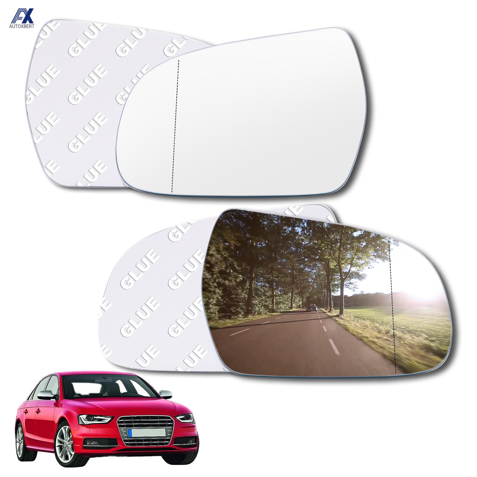 For Audi A3 A4 A5 S3 S4 S5 Quattro 2011-2017 Left Right Side Wing Mirror Glass S