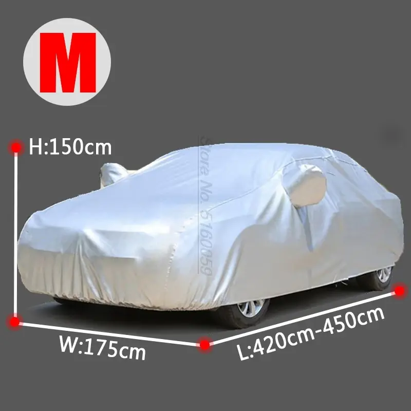 Thumbnail: Car Covers snow waterproof for Universal Car Cover For Car Auto Garage Jimny 202
