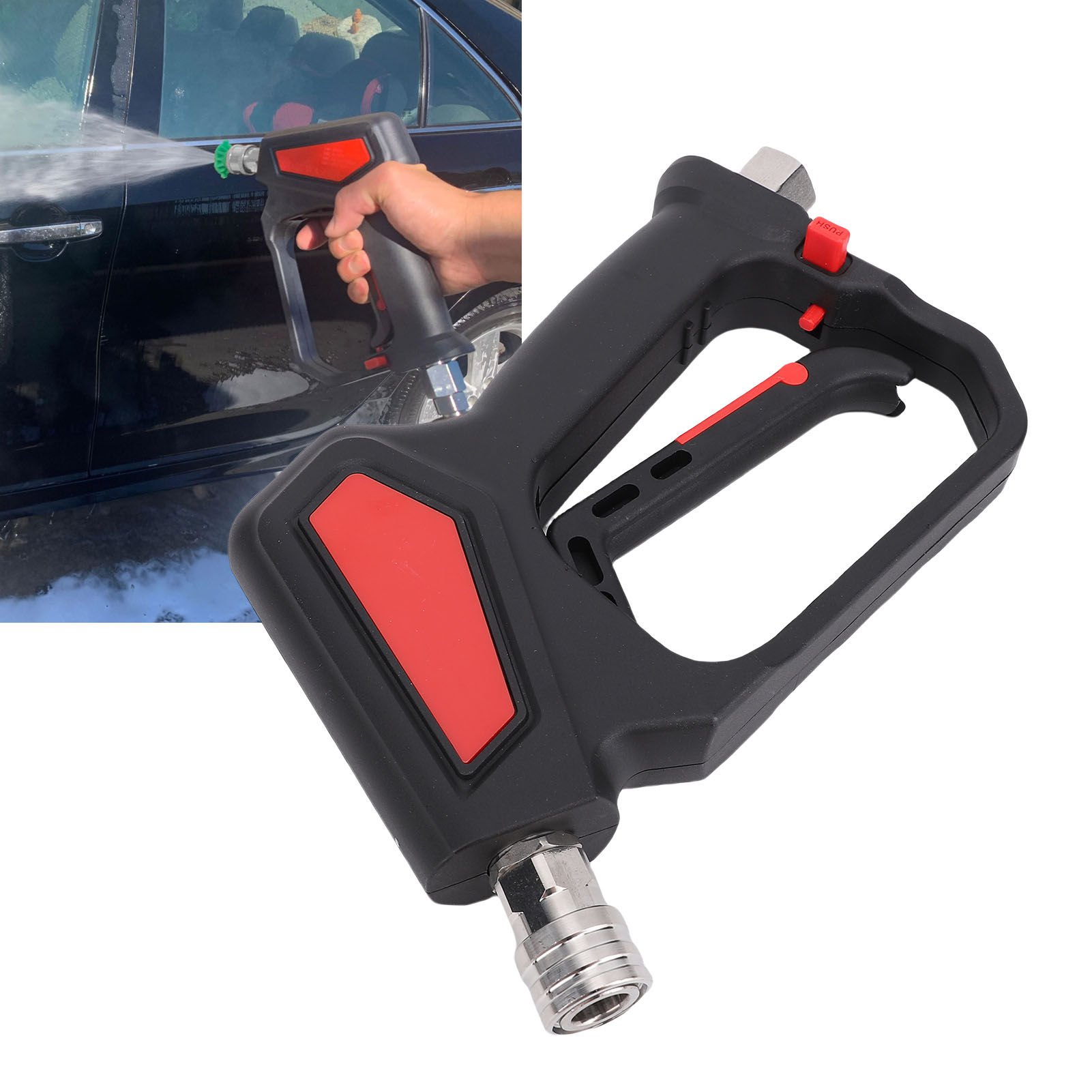 10.5 GPM Pressure Washer Gun Pressure Washer Gun 5800 PSI 10.5 GPM Powerful High