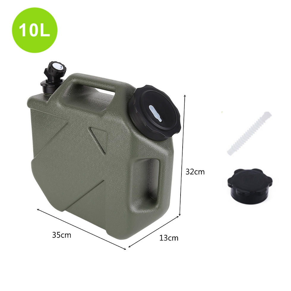 Thumbnail: 10/12L Water Bucket Portable Outdoor Camping Water Bag Container Large Capacity