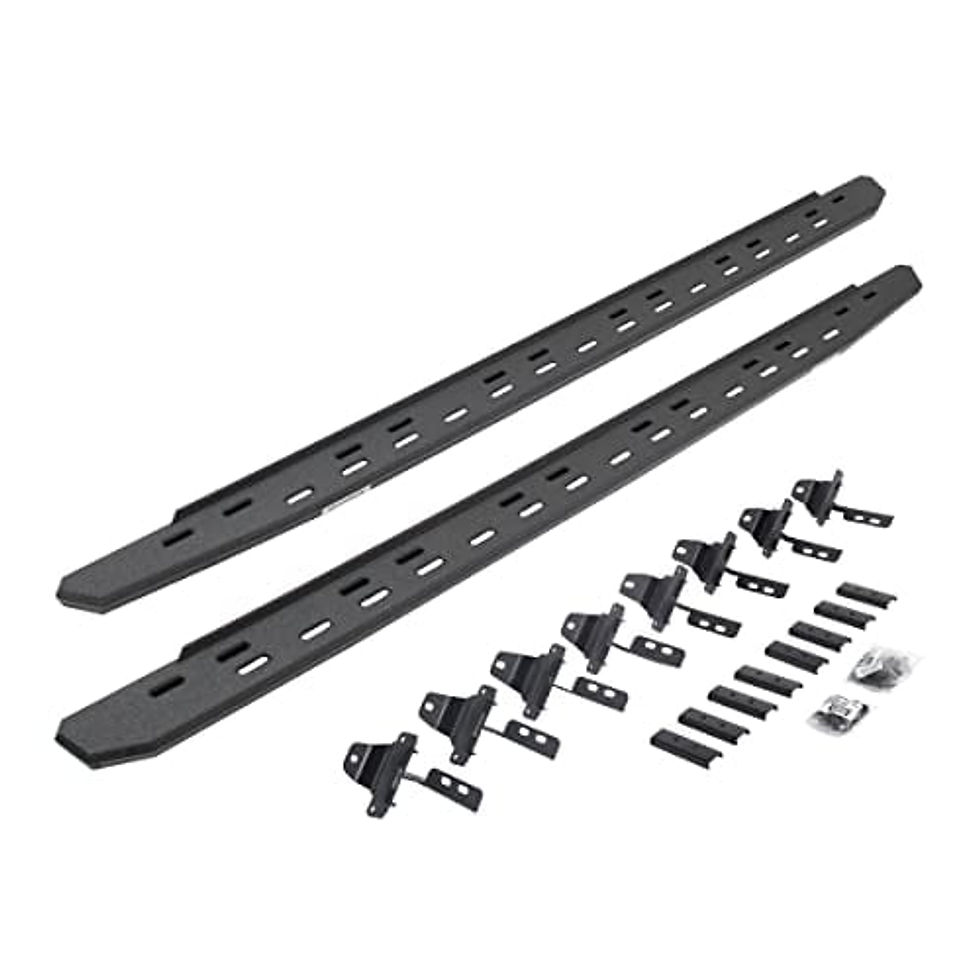 Thumbnail: Go Rhino 69651687ST RB30 Slim Line Running Boards with Mounting Bracket Kit..
