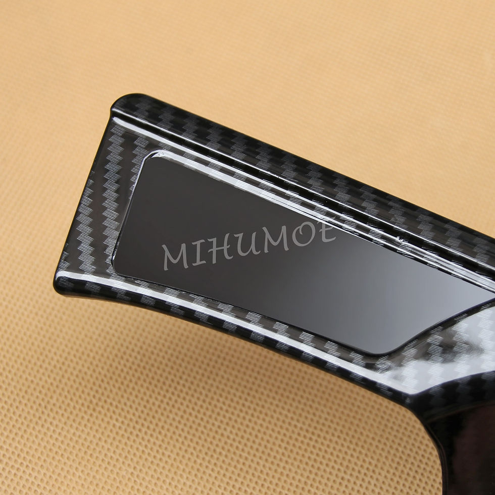 Thumbnail: For Mitsubishi Eclipse Cross 2018-2025 Carbon Fiber Door Handle Bowl Cup Surroun
