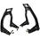 Thumbnail: Venom Sport Bike Motorcycle Stand Front & Rear Motorcycle Lift Combo - Blac..