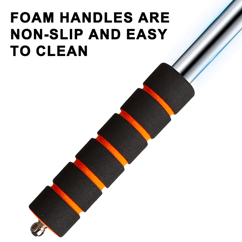 Thumbnail: Car Front Windshield Defogging Brush Telescopic Long handle Car Household Glass