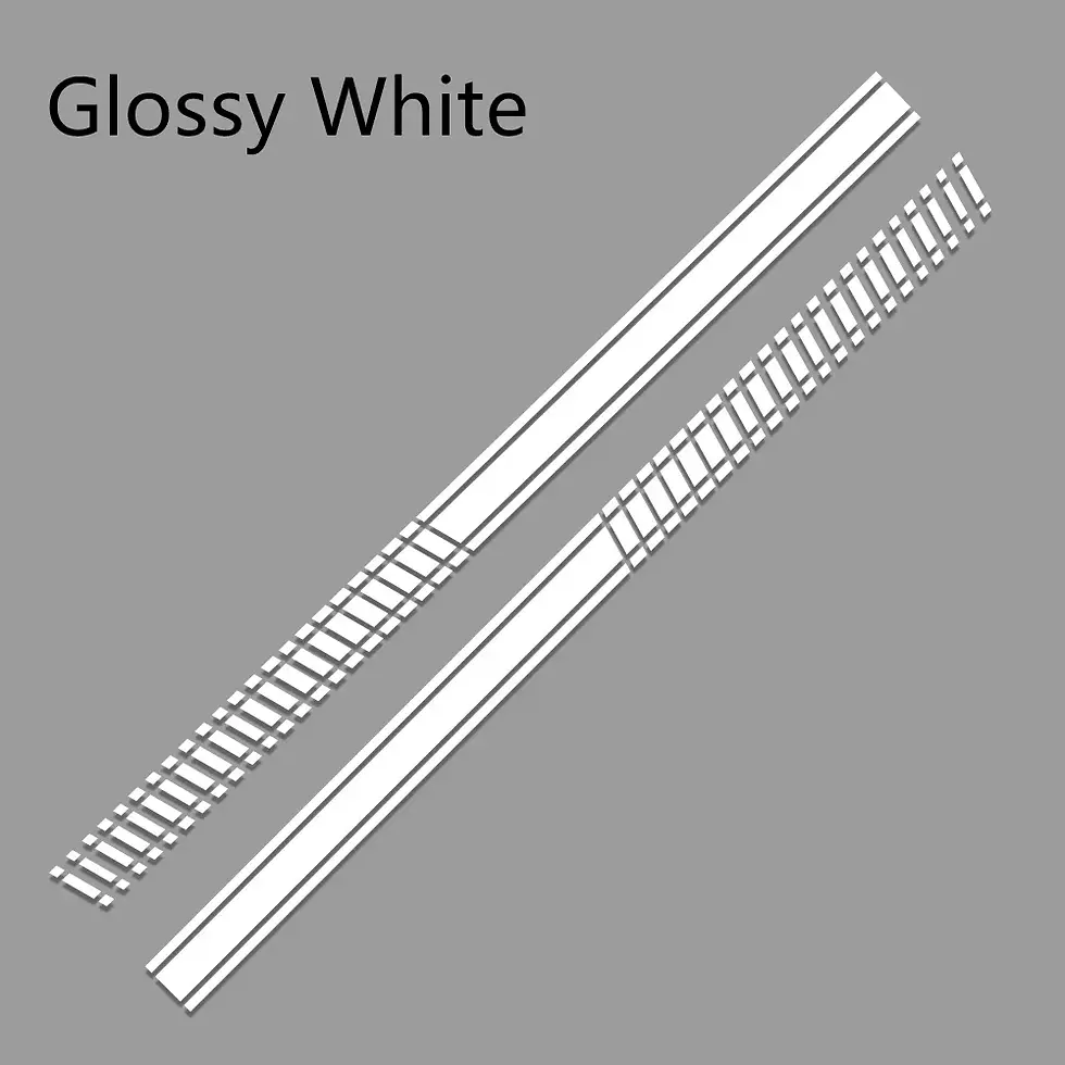 Thumbnail: 2PCS Universal Car Body Long Stripe Sticker Auto Accessories For Suzuki Volvo Te