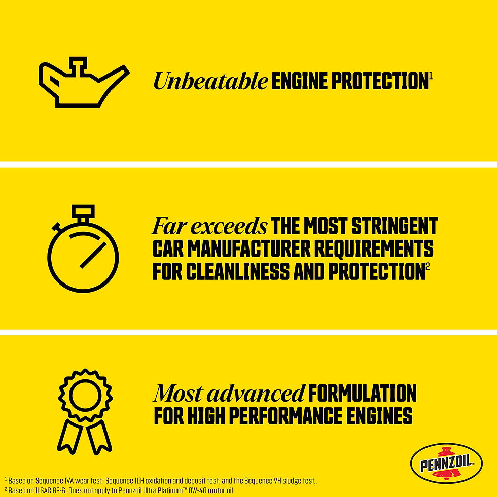 Thumbnail: Pennzoil Ultra Platinum Full Synthetic 0W-20 Motor Oil, 5 Quart