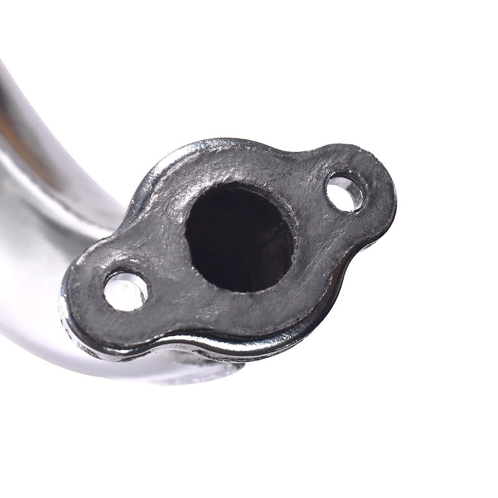 Thumbnail: Curving Muffler Exhaust Fit 80cc 66cc 49cc Motorized Bicycle Engine Banana ..