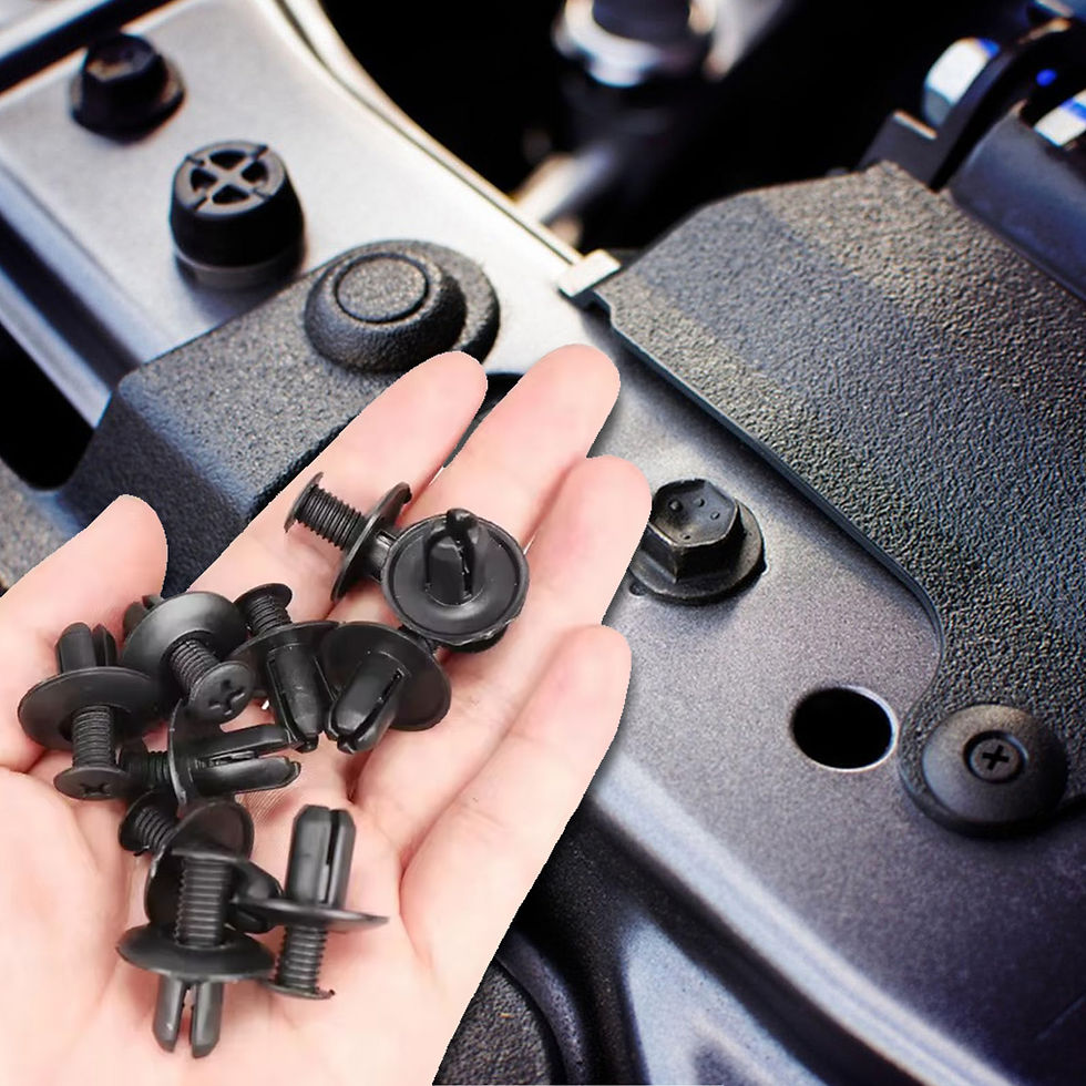Thumbnail: 100Pcs Box / Bag Buckle Automotive Bumper Universal Clips Plastic Rivets Fastene