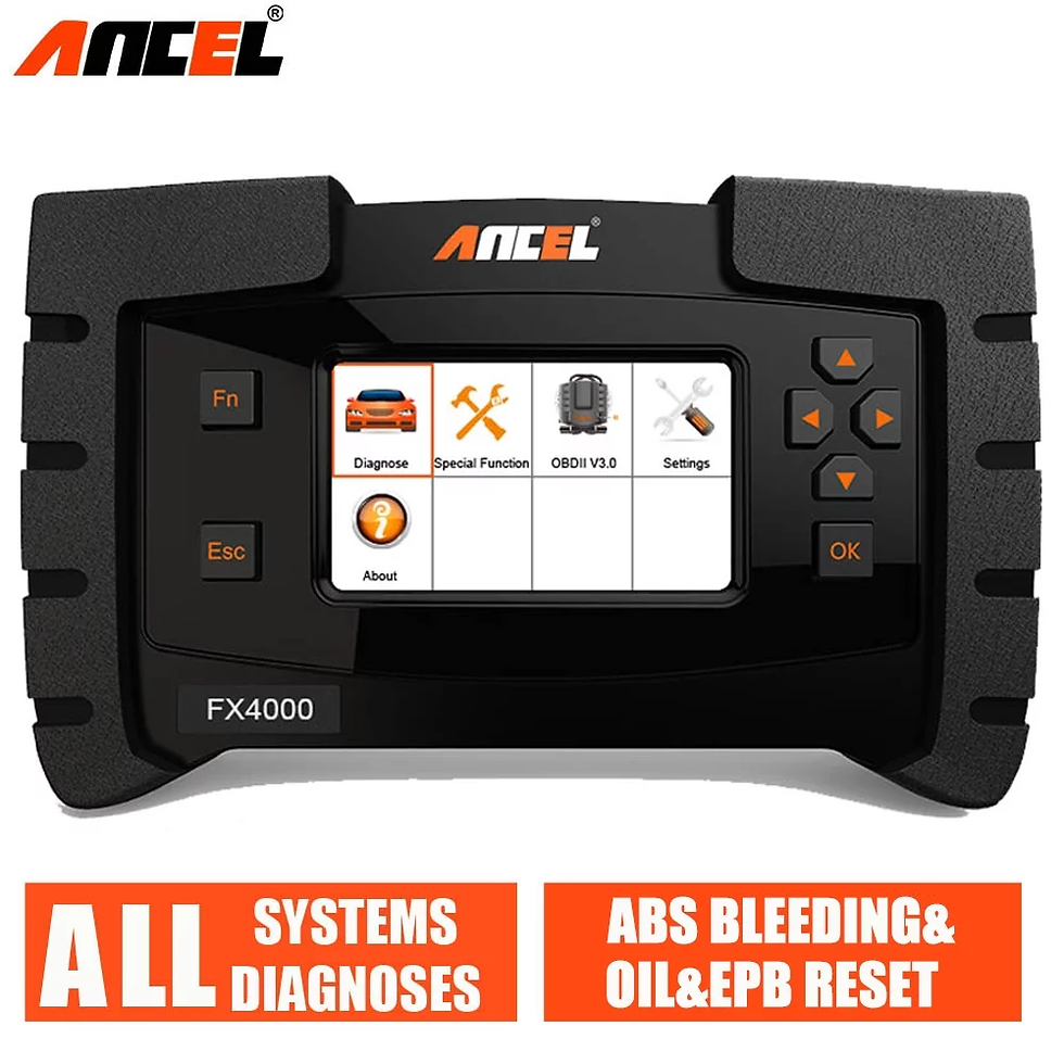 Thumbnail: FX4000 OBD Scanner Automotive Diagnostic Scan All System OBD2 Scanner Code Reade