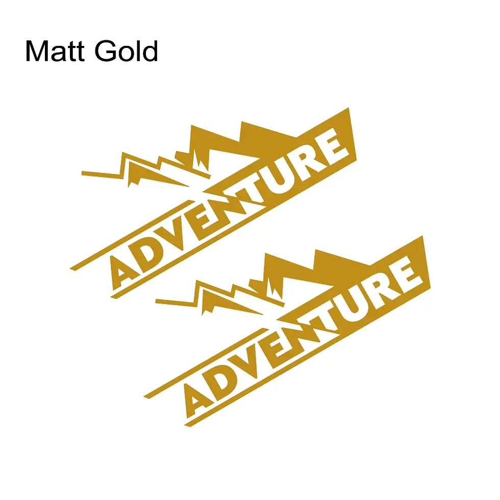 Thumbnail: Auto Body Stickers Adventure 4x4 Off Road Styling All Terrain Sport Decor Decal