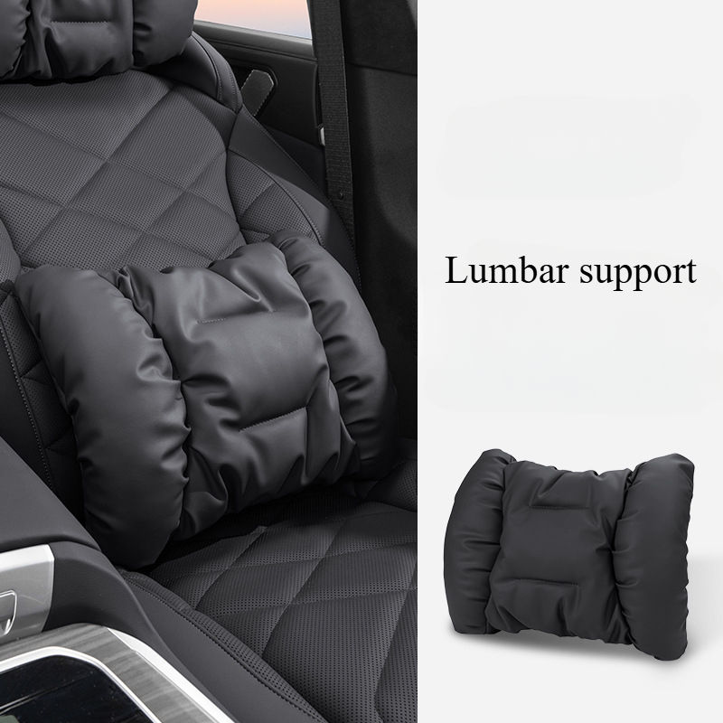 Thumbnail: Advanced Sensory Bubble Cotton Car Headrest Anti-Stain Leather Neck Pillow And W