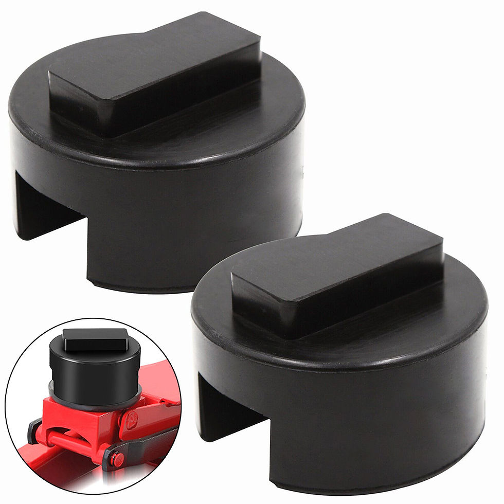 Thumbnail: For BMW Car Stand Rubber Pads Universal Frame Rail Adapter Scissor Jack For BMW
