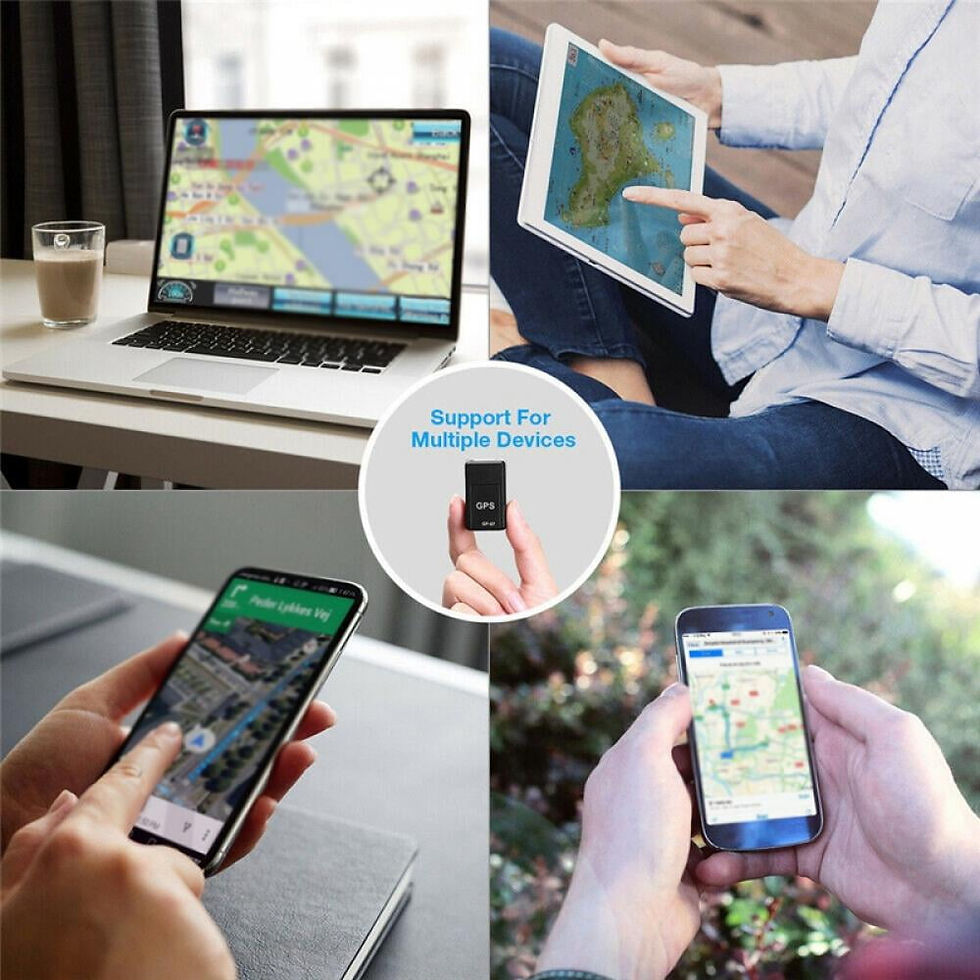 Thumbnail: Mini Gps Tracker Car Gps Navigator Portable Real Time Tracking Locator Anti..