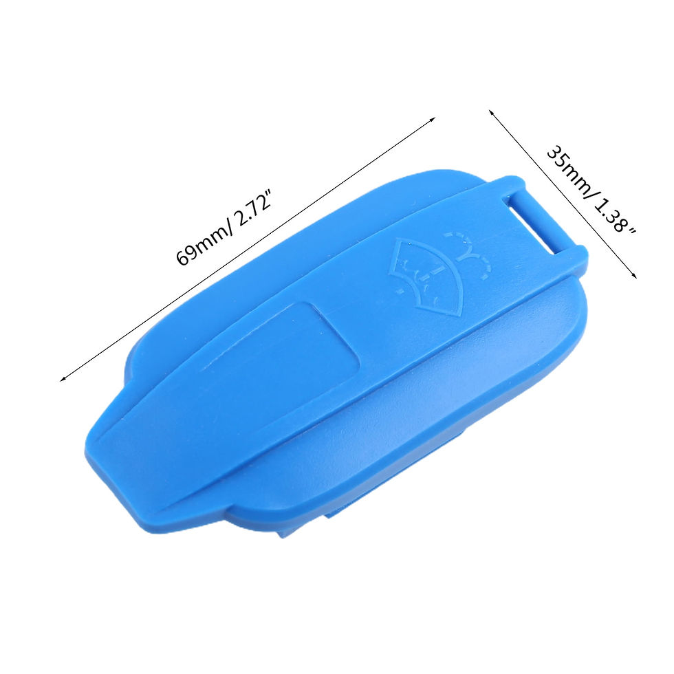 Thumbnail: Car Windshield Washer Fluid Bottle Reservoir Caps Lid