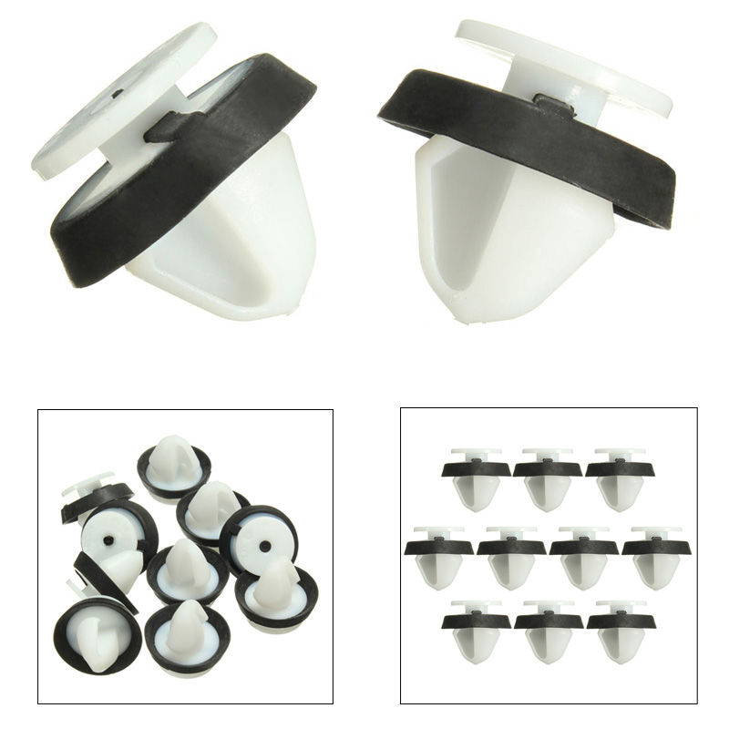 Thumbnail: 50x Car Interior Door Panel Card Trim Fastener Clips For Citroen C2 C8 C3 C4 Pic