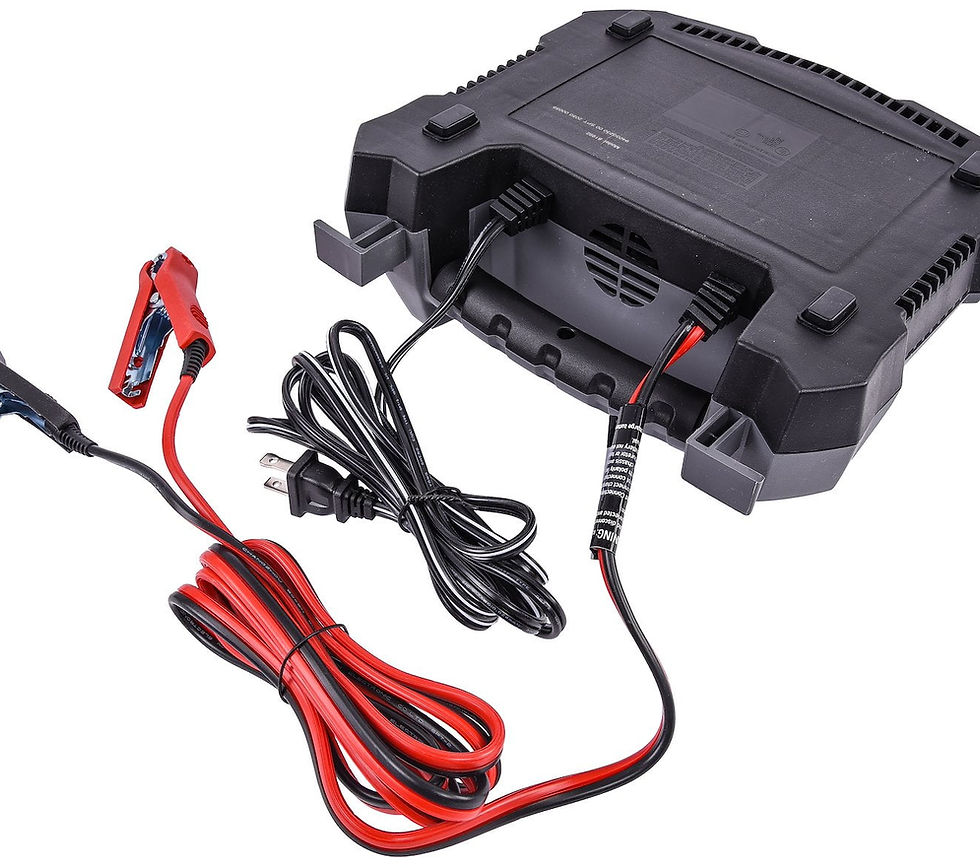 Thumbnail: JEGS 81992 Rapid Battery Charger Automotive & Marine Use Battery Types: AGM..