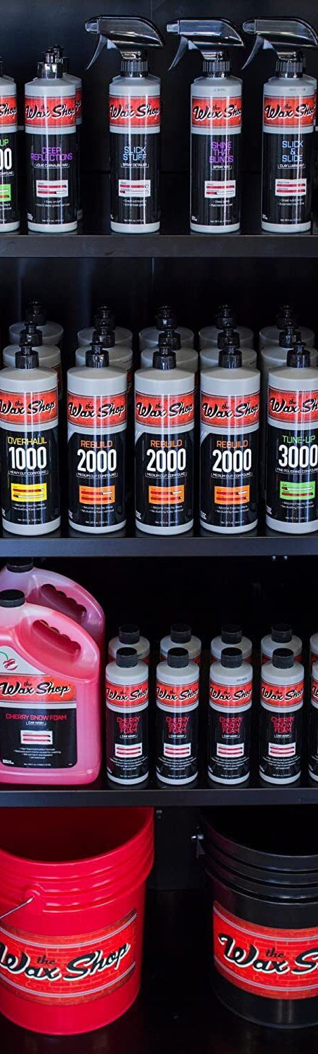 Thumbnail: THE WAX SHOP LIQUID CARNAUBA WAX DEEP REFLECTIONS 16 OZ pack of 6