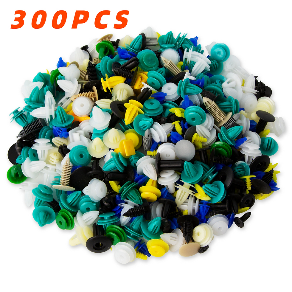 Thumbnail: 300/500PCS Mixed Auto Vehicle Fastener Bumper Clips Retainer Rivet Door Panel Fe