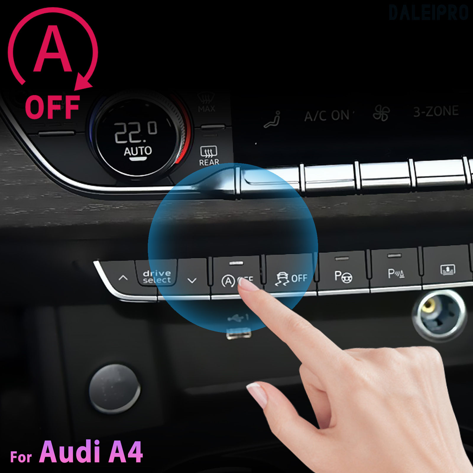 For Audi A4 S4 RS4 B9 2016-2023 2024 Automatic Stop Start Engine System Disable
