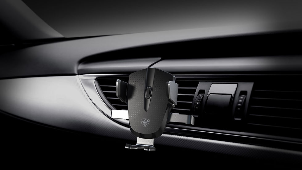 Thumbnail: Auto Drive One Touch Air Vent Mount Phone Holder, Cradle, Sturdy, Single-Ha..