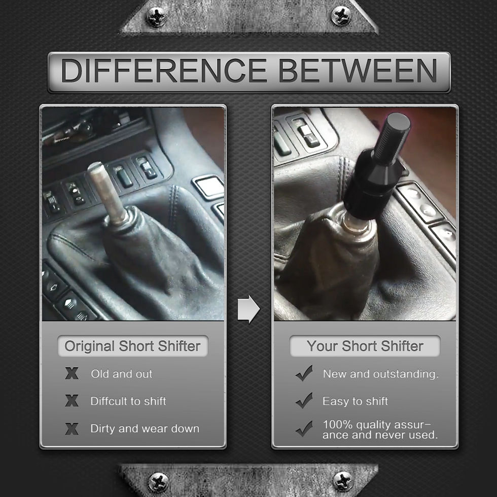 Thumbnail: M12x1.25mm /M10x1.5mm Universal Aluminum Gear Shift Knob Shifter Adapter For Non
