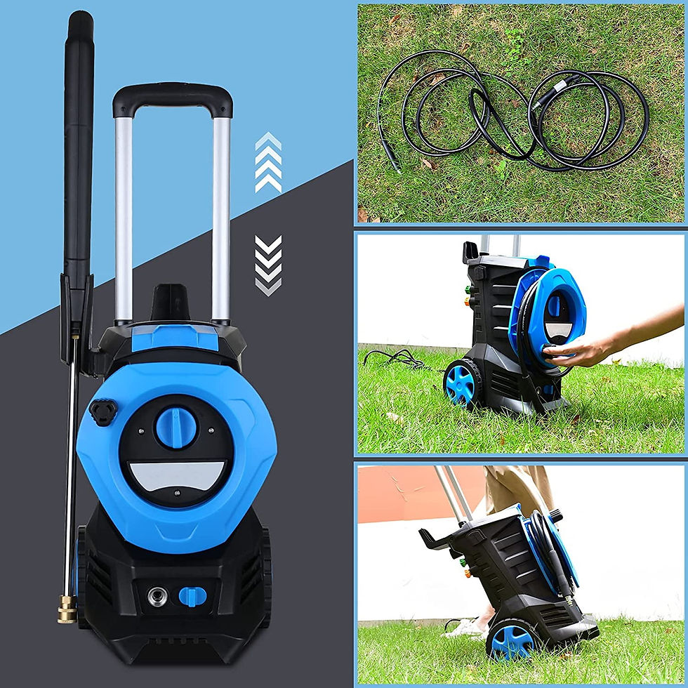 Thumbnail: SUGIFT Electric Pressure Washer, 3300PSI Max, 2.0 GPM, 14.5-Amp