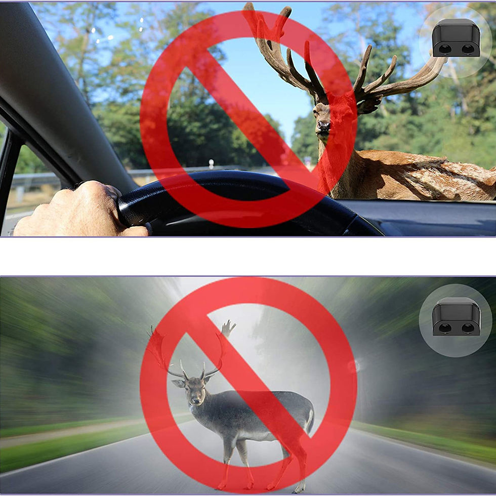 Thumbnail: Car Deer Whistles Avoids Deer Collisions Animal Repeller Ultrasonic Animal Whist