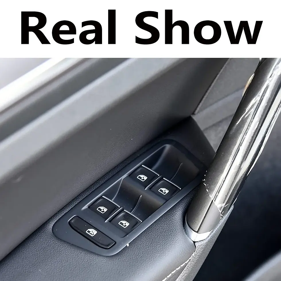 Thumbnail: New LHD Driver Side Power Lift Window Switch Button Bezel 4-Doors Trim for VW Go