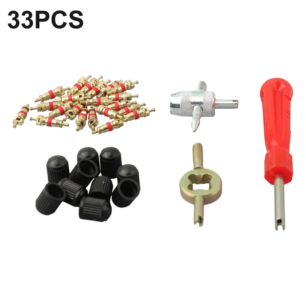 Thumbnail: Car Bike Truck Slotted Handle Tire Valve Stem Core Remover Screwdriver Tire Repa