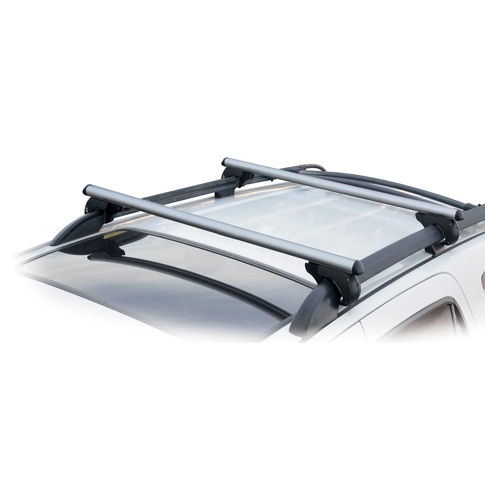 Thumbnail: 52" Rooftop Crossbars, Universal Automotive Racks - for All Vehicles W/ Side Rai