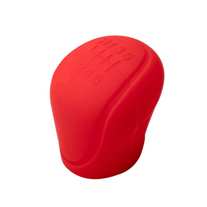 Thumbnail: Universal Silicone Non-Slip Car Gear Shift Knob Cover 6-speed Gear Shift Grip Ha
