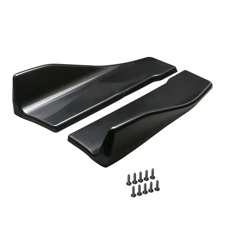 Thumbnail: Universal 35cm Length Car Spoiler Lateral Front Bumper Rear Side Skirt Lip Rocke