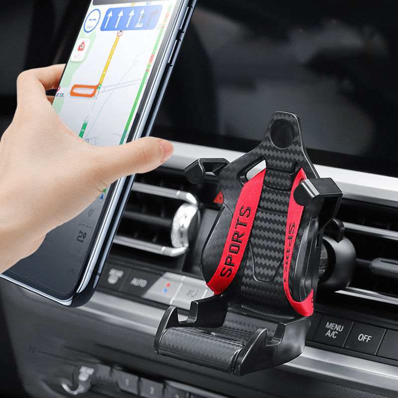 Racing seat design Car Phone Holder Mount Stand Suction Cup Smartphone Mobile Ce