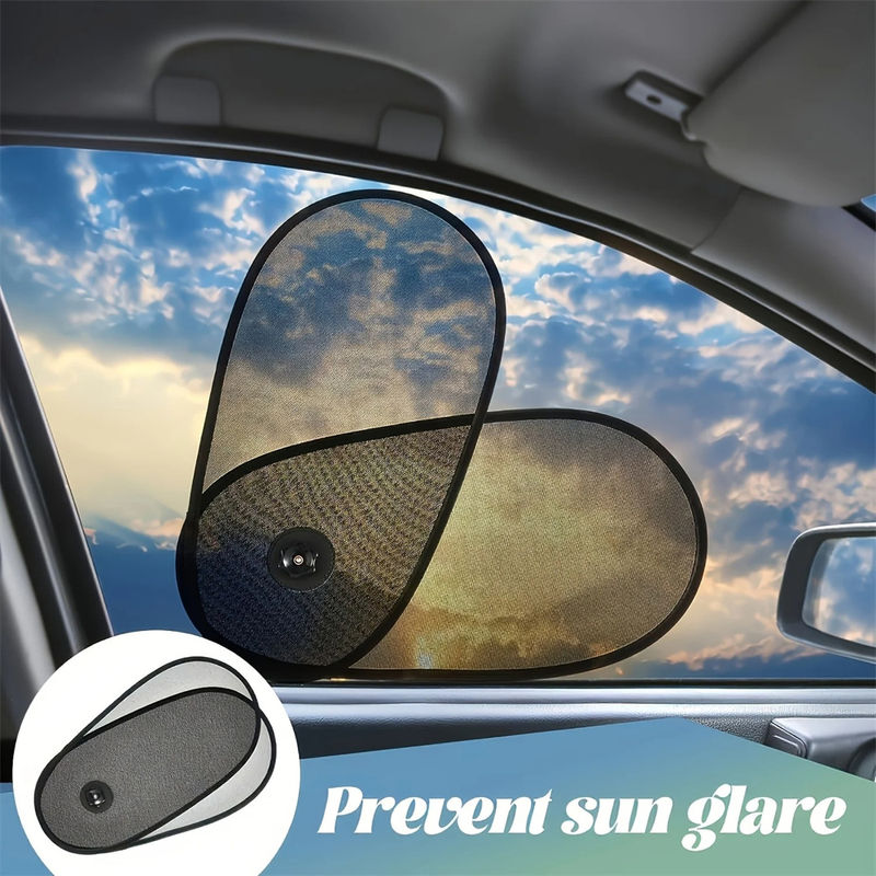 Thumbnail: 1pc Car Side Shade,Telescopic Design, Heat Insulation Sun Blocker for All Cars,w