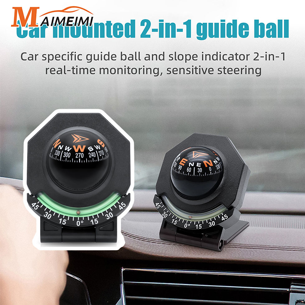 Thumbnail: 2 in 1 Car Mounted Guide Ball Car Specific Guide Ball and Slope Indicator Real-T