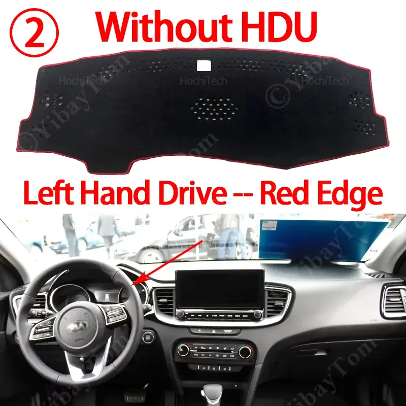 Thumbnail: For KIA CEED XCEED GT 2019-2025 Dashboard Cover Board Anti-Slip Mat Protect Pad
