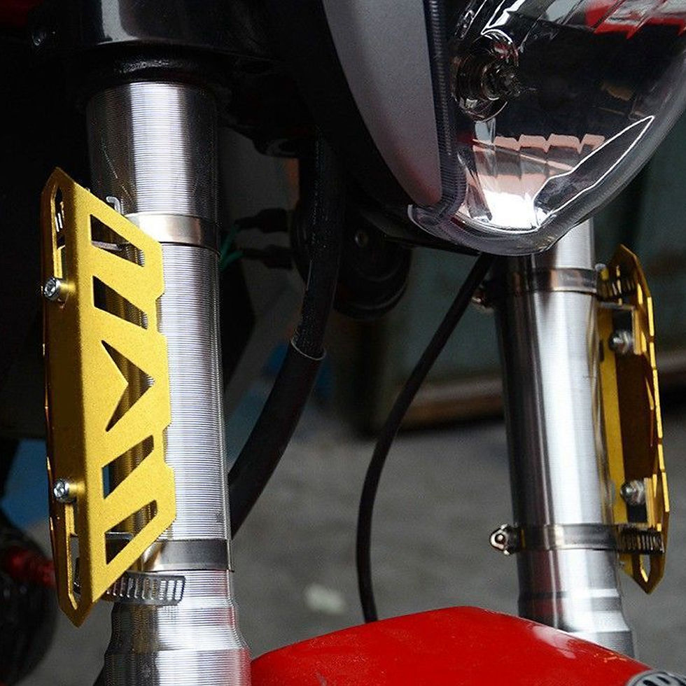 Thumbnail: Universal Modification Motorcycle Front Fork Dust Damper Shocks Absorber Spring
