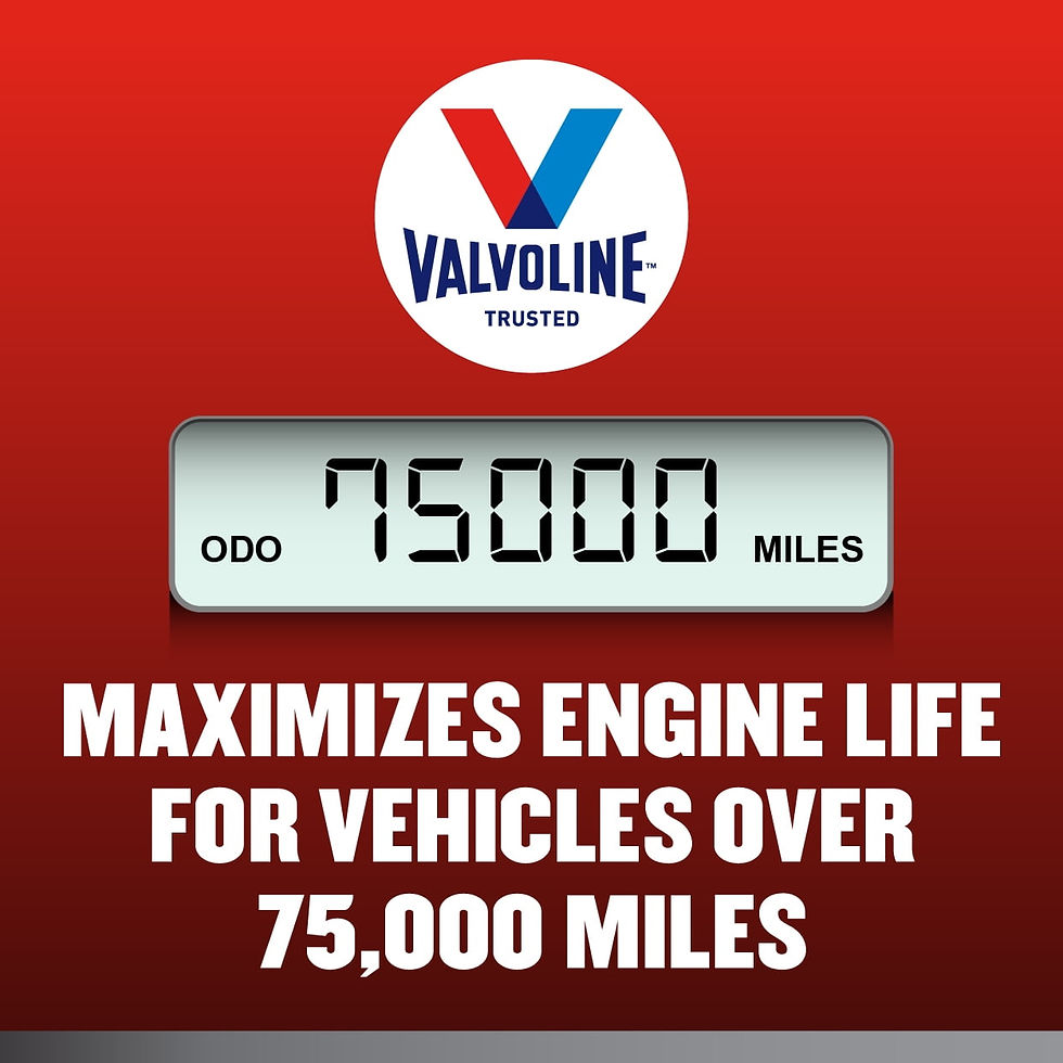 Thumbnail: Valvoline Full Synthetic High Mileage with MaxLife Technology 5W-20 Motor O..