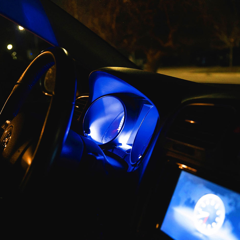 Thumbnail: Alpena DashLitz Blue Interior LED Accent Pods, 12V, Model 77701, Universal ..
