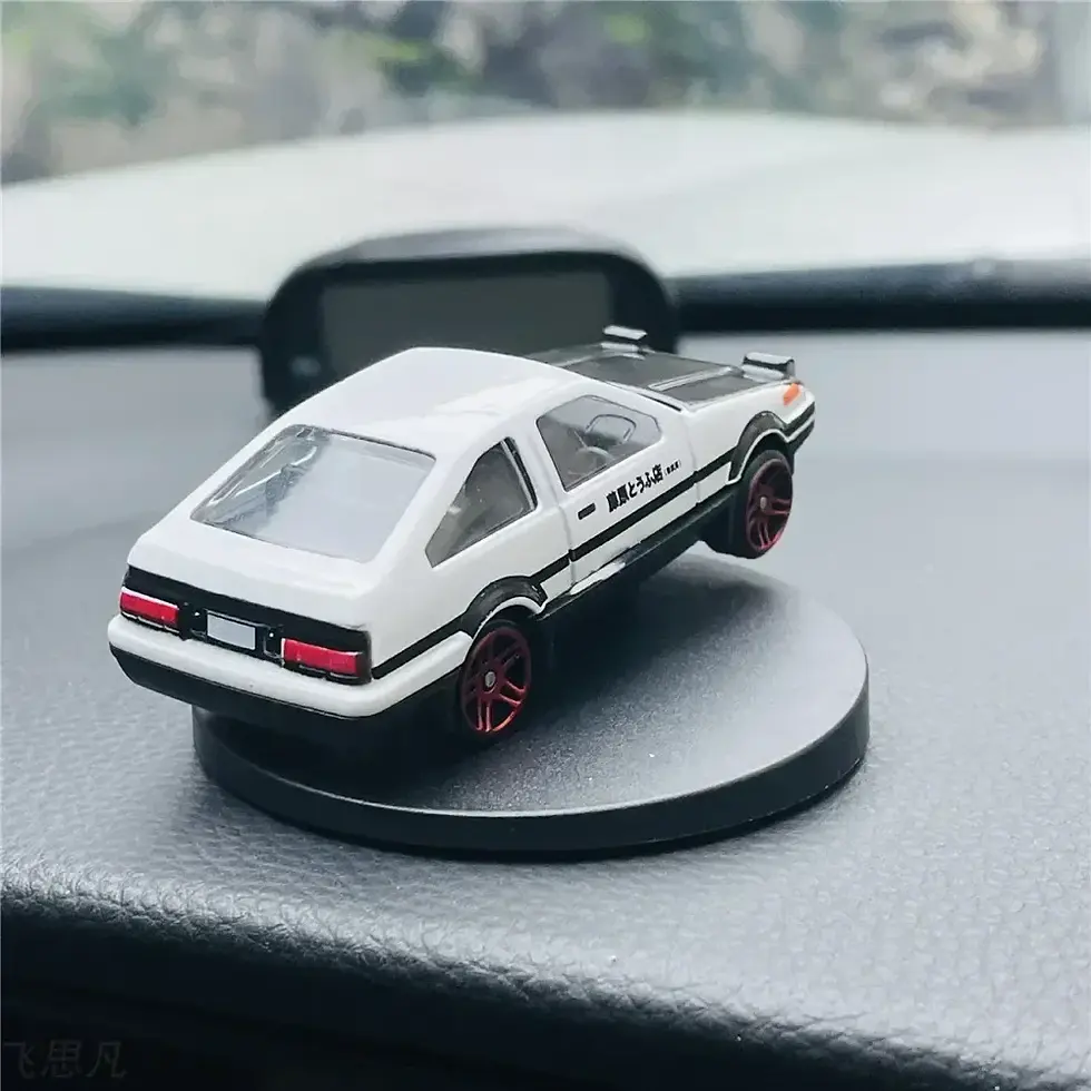 Thumbnail: AE86 Drift Rotating Auto Turning Gyroscope Alloy Car Model Interior Center Conso